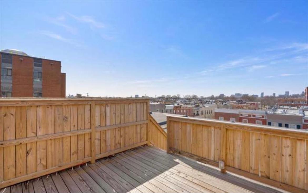 The Blue House! Modern+ Rooftop Deck+ Parking Baltimore Zewnętrze zdjęcie